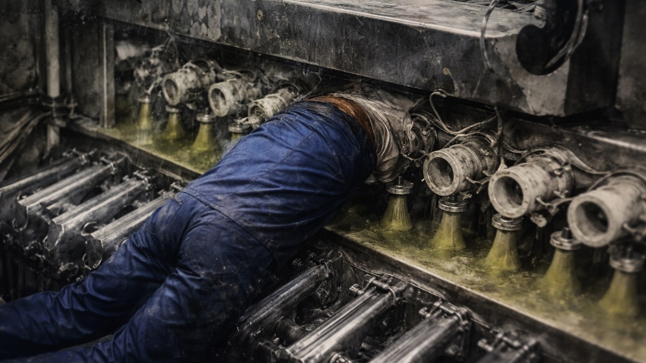 Unexpected Incident Inside a Manufacturing Facility