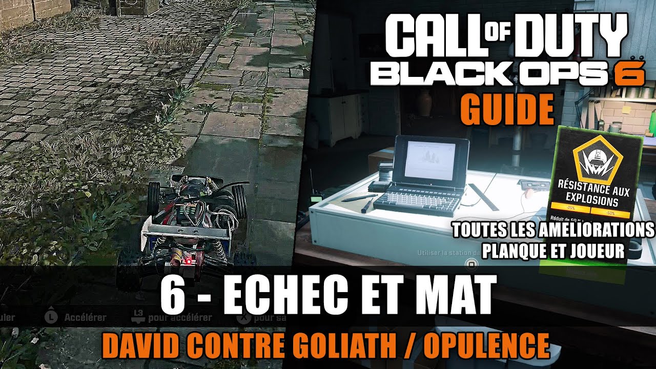Call Of Duty Black Ops 6 : 6 - ECHEC ET MAT 🏆 David contre Goliath & Opulence (Am&eacute;liorations)