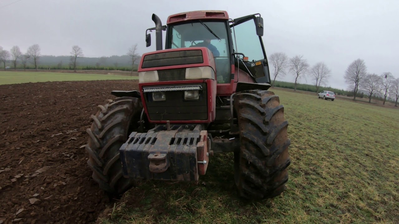 Case Magnum 7210 z Kverneland. Orze pod ziemniaki.