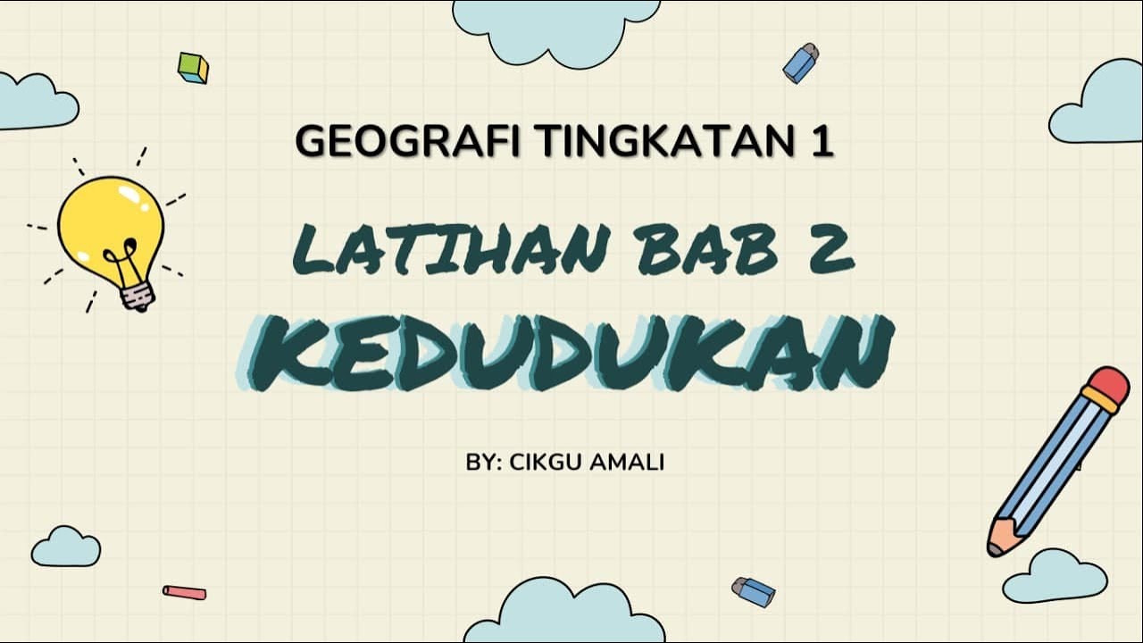 LATIHAN: Mencari Kedudukan Berdasarkan Latitud dan Longitud (GEOGRAFI TINGKATAN 1)