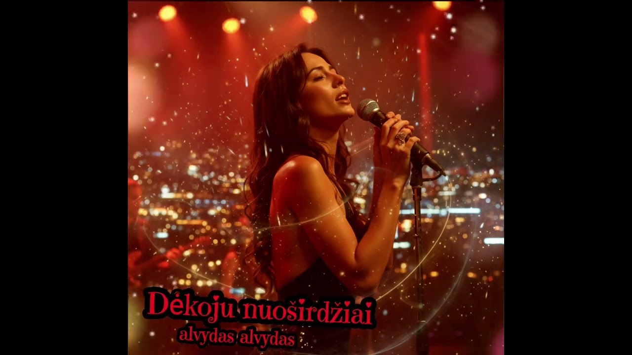 Dėkoju nuoširdžiai 