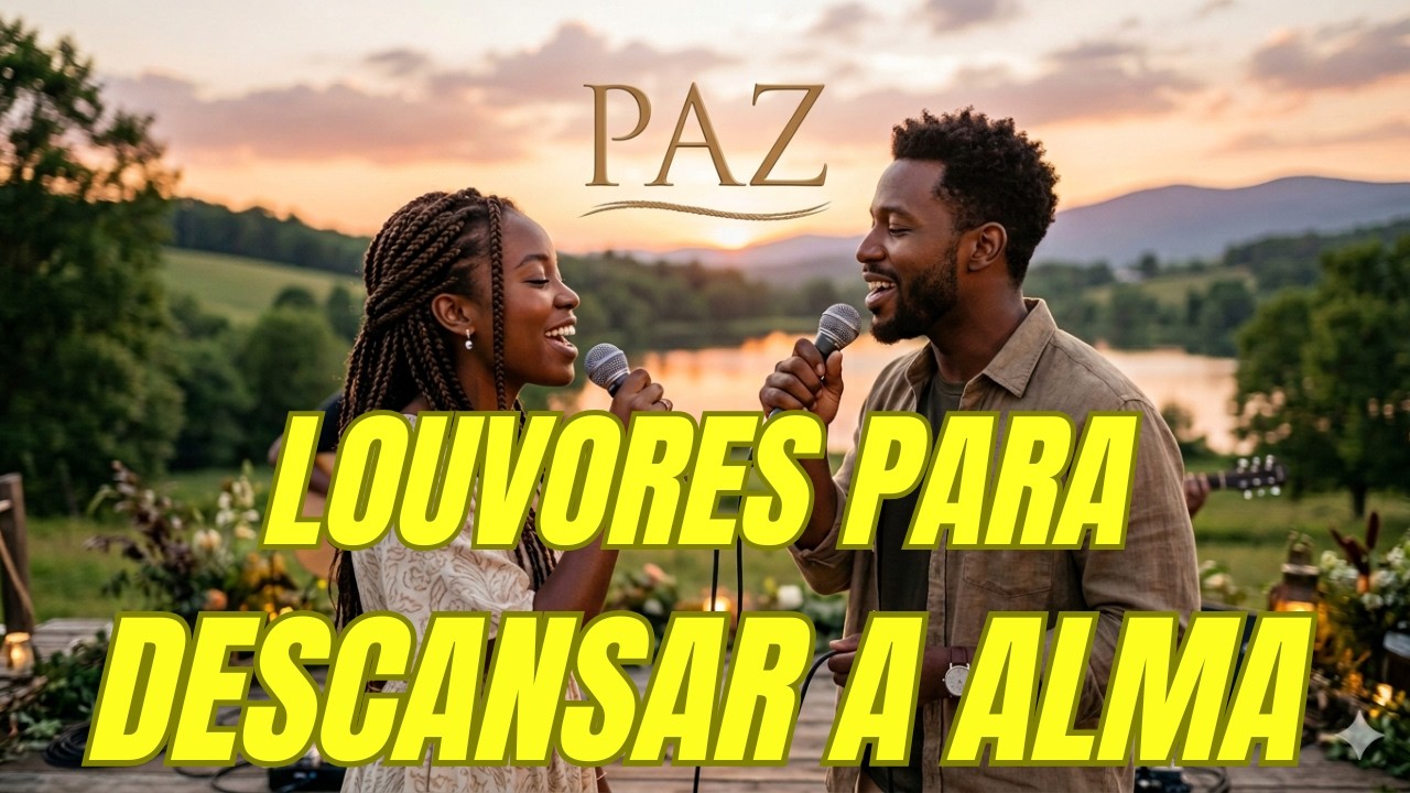 Louvores para Descansar a Alma  Relaxamento, Oração, Meditação e Momentos de Paz