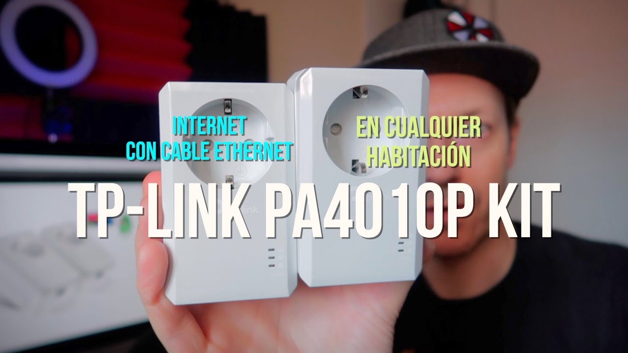 ⚠️2020 V&Iacute;DEO OBSOLETO⚠️ TP-LINK PA4010P KIT - Internet con cable ethernet en cualquier habitaci&oacute;n