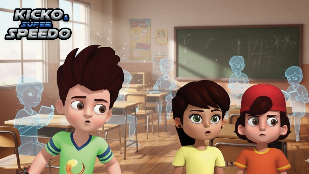 Kicko के सामने Bench पर Invisible Students बैठे थे | Kicko & Superspeedo | New Episodes In Hindi