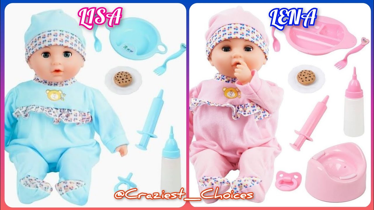Лиза или Лена ||Вещи для куклы Reborn Baby||Милые аксессуары для кукол|| Милые вещи @Craziest_Cho...
