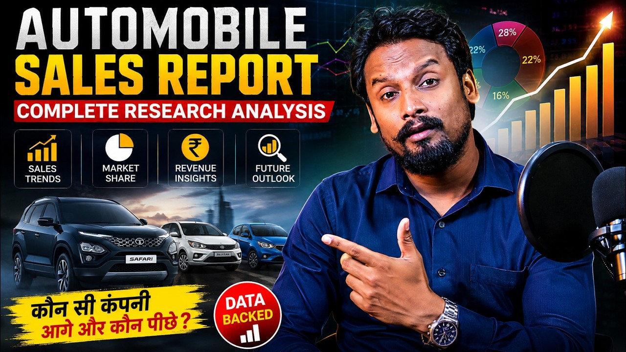 Automobile Sales Report 2026: Auto Sector Analysis | EV, 2-Wheeler & Auto Stocks