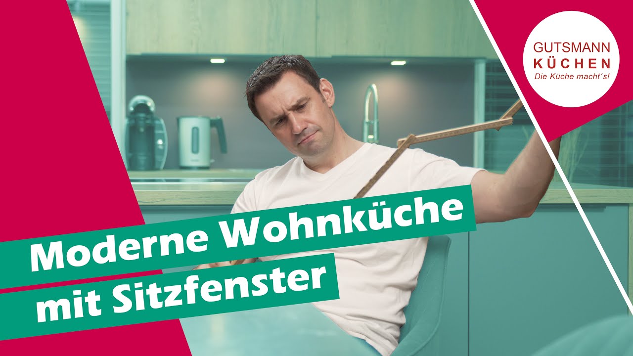 Zeitloses + wohnliches Küchendesign mit Sitzfenster umgesetzt mit Häcker Küchen