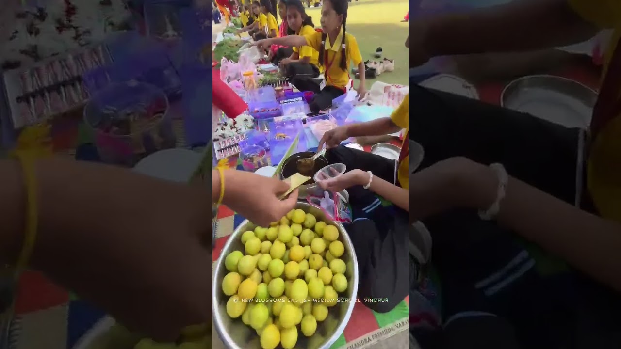 Vegetables Market by NBS students 