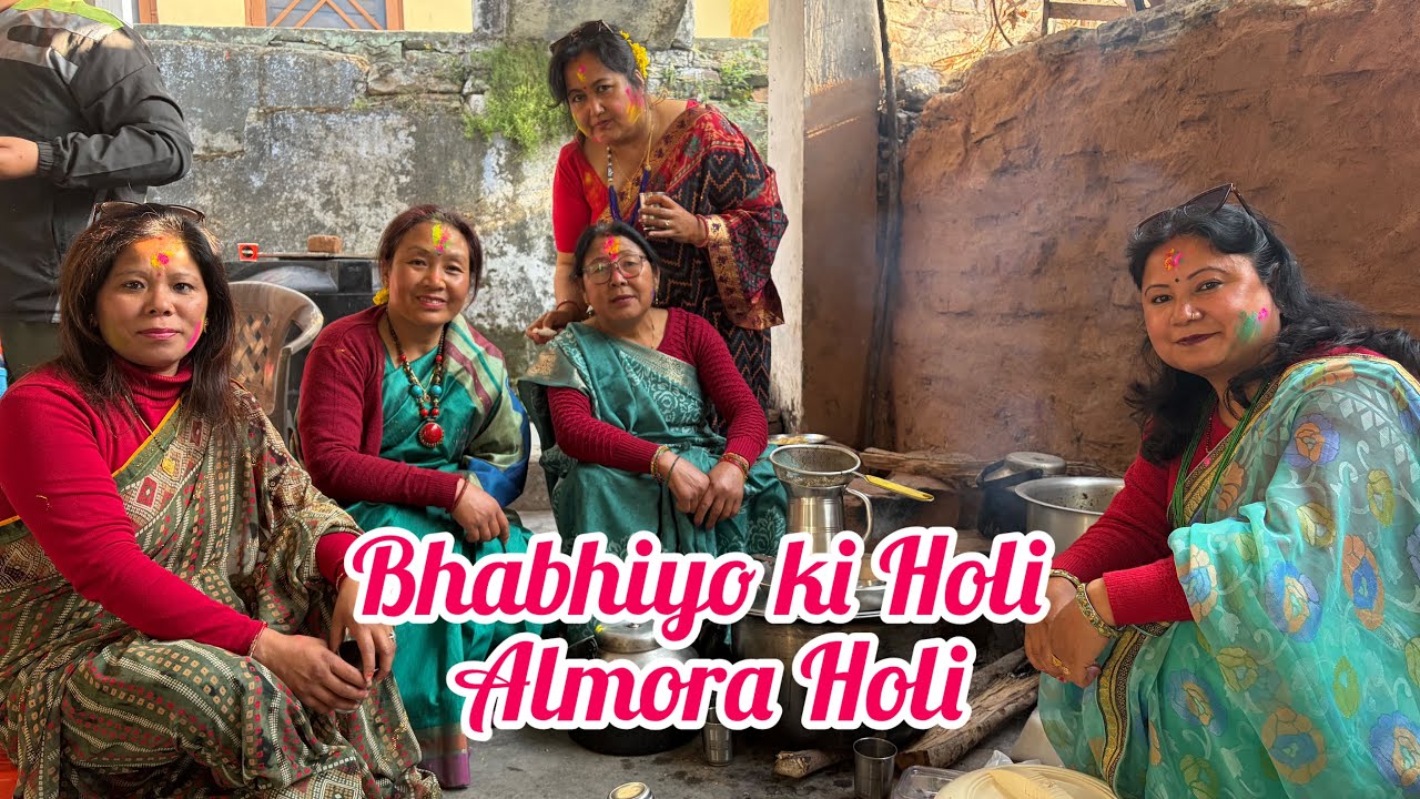 Bhabhiyo ki Holi || Almora Holi ||Tashvi Panchpal vlogs 
