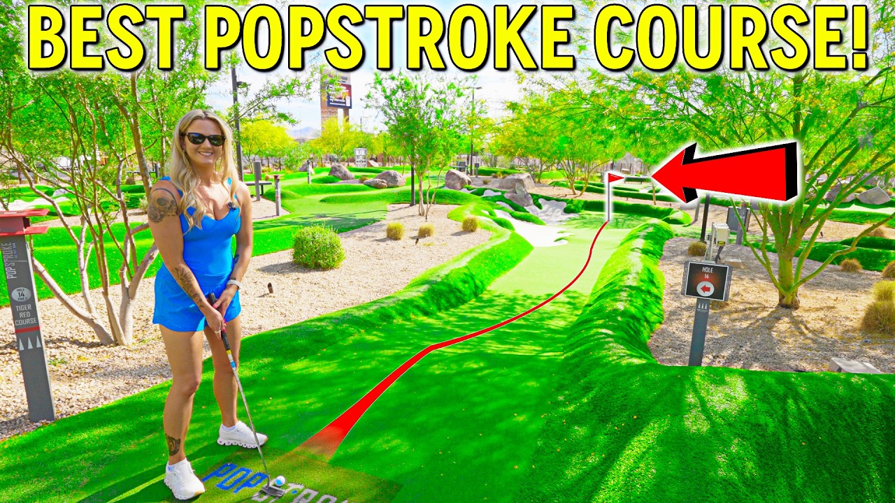 We Found the BEST Tiger Woods Mini Golf Course!
