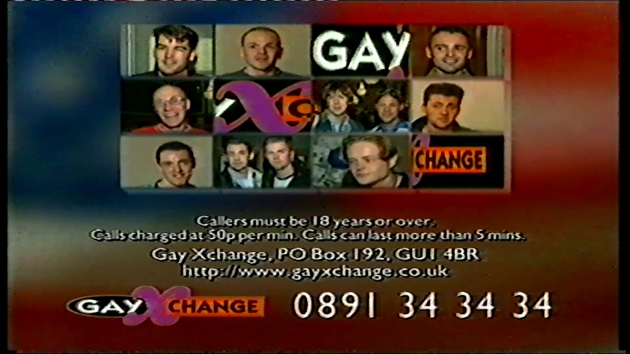 Gay Xcahnge Advert - 1997