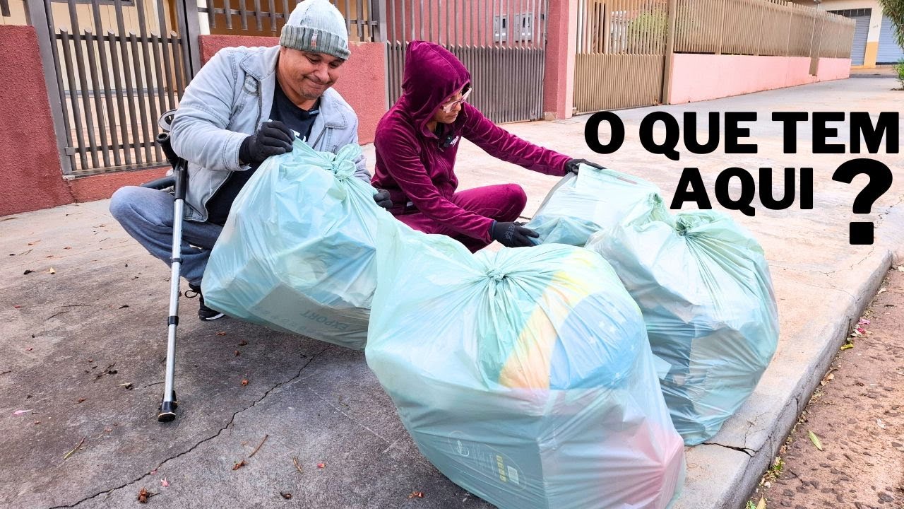 COMO É COLETAR RECICLAGEM NAS RUAS EM DIA DE FRIO
