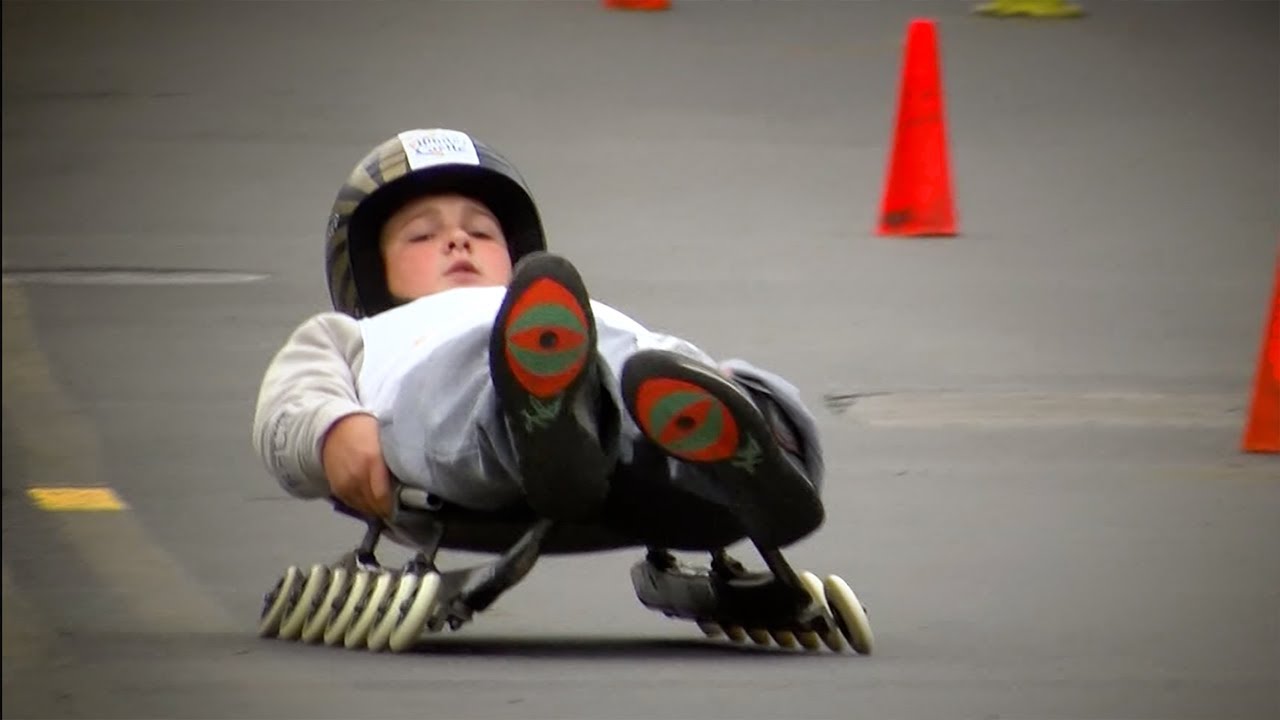 How Do Young Athletes Practice Luge?