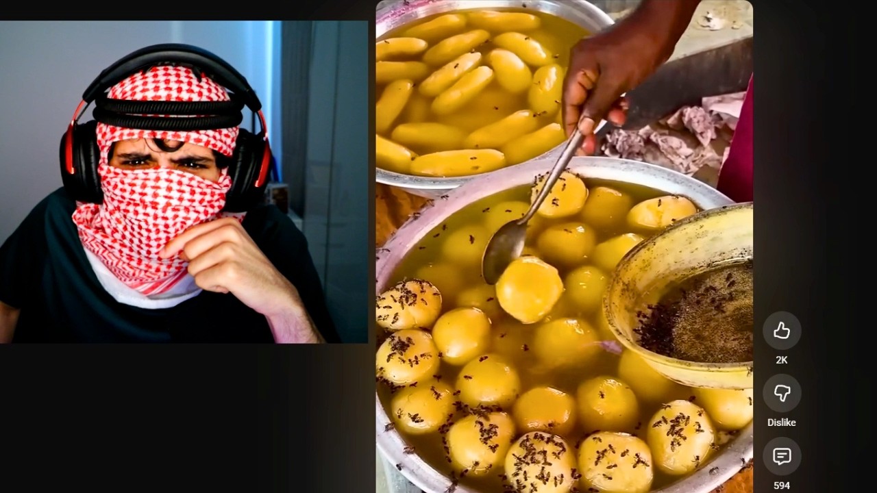Reacting to Indian Street Food to Help Me Fast Ramadan