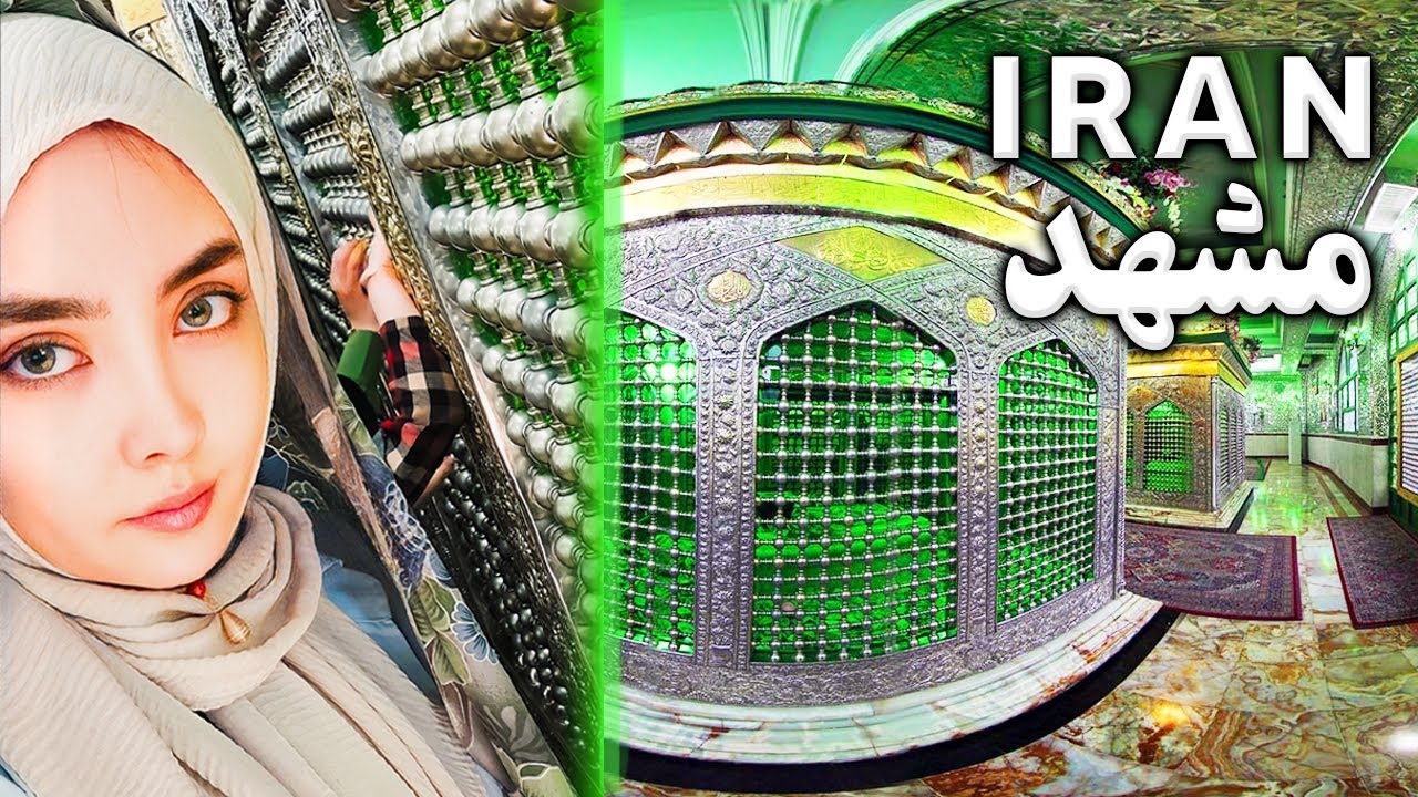 Mashhad, Iran Walking Tour 4K | Имамзаде Язер и Назер Храм |