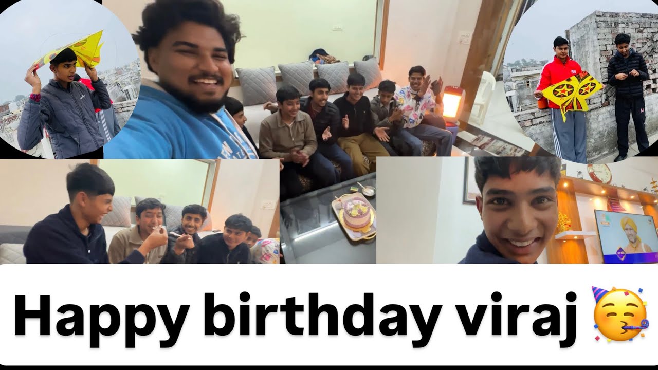 Aaj hum gaye viraj ki birthday party 🥳 per #chapter1 #vlog3 