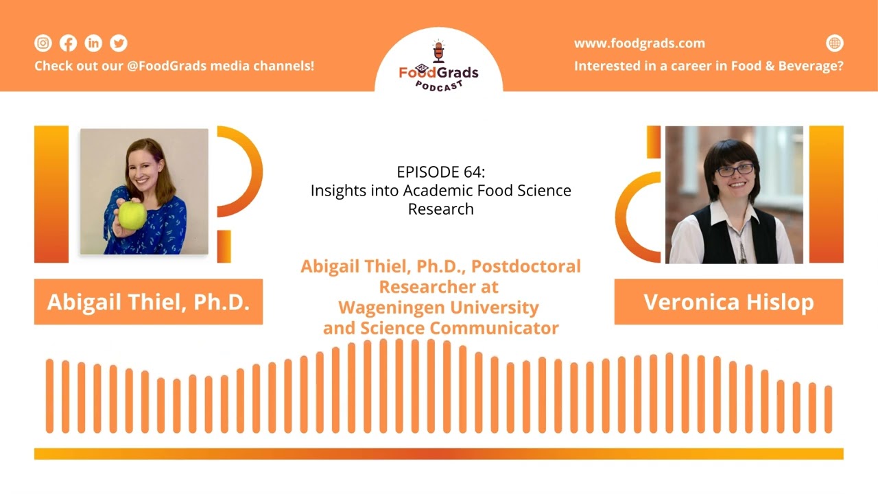 Ep 64 -Abigail Thiel Ph.D.,Postdoctoral Researcher at Wageningen University and Science Communicator