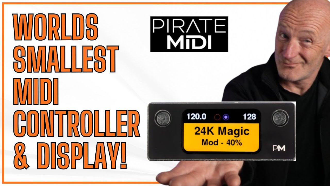 MIDI-контроллер и дисплей Pirate Scribble