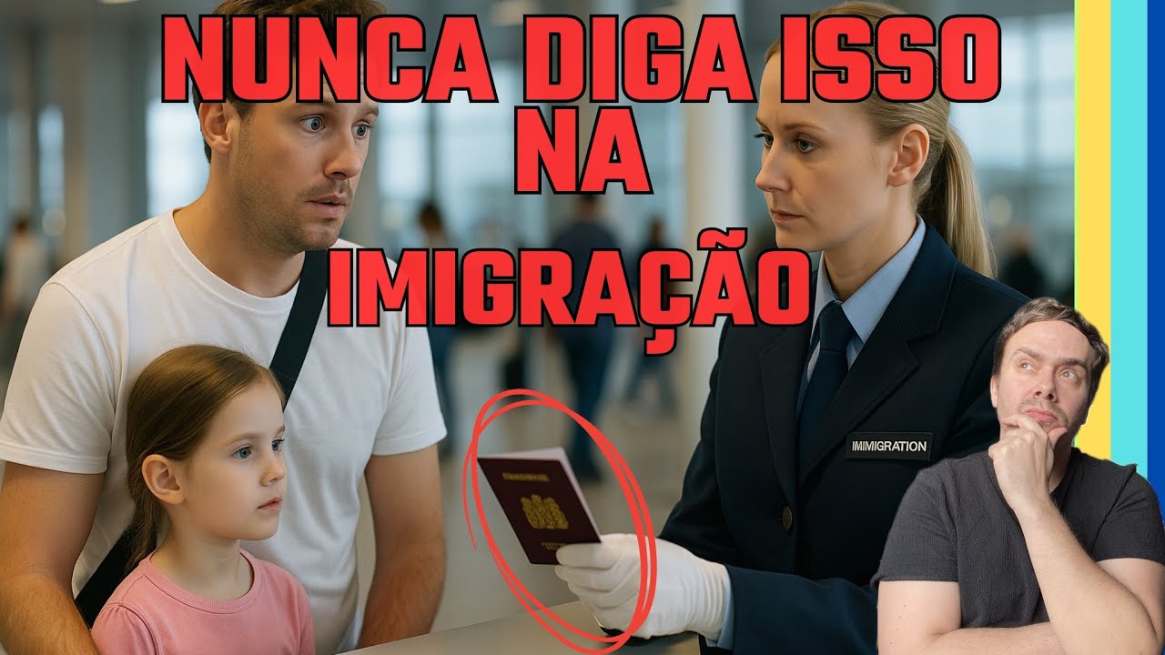 11 PERGUNTAS na IMIGRAÇÃO AEROPORTO  que você DEVE SABER