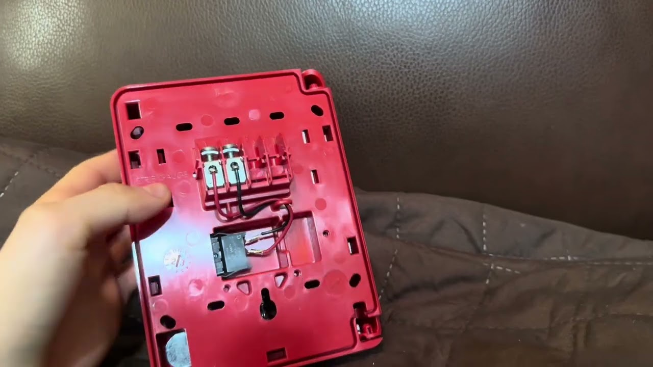 Unboxing a Gamewell FCI MS-7 fire alarm pull station 🔽 🚨, full overview included