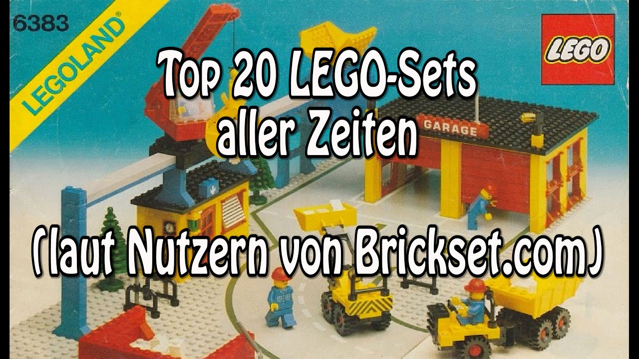 Top 20 beste LEGO-Sets aller (bisheriger) Zeiten  - laut Nutzern von Brickset.com
