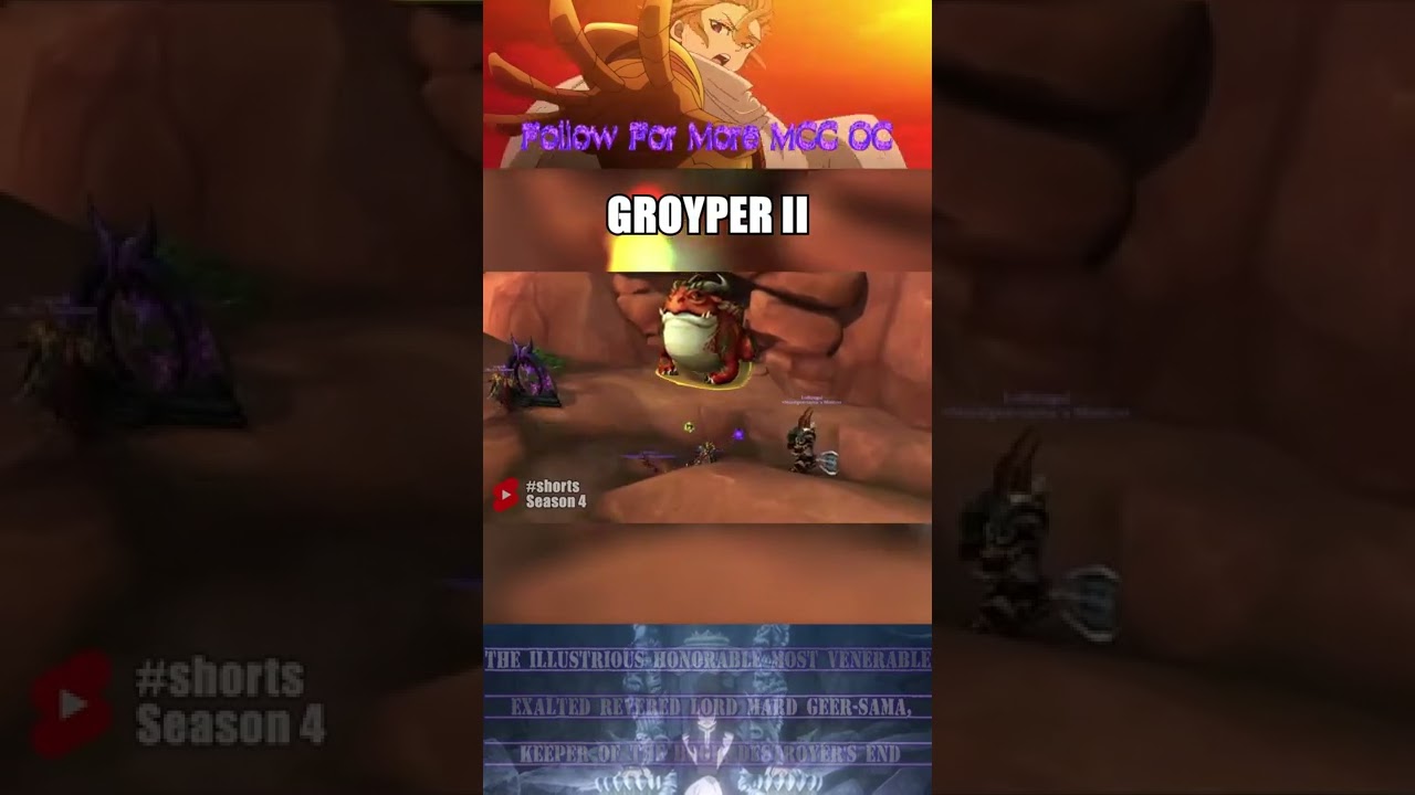 MARD GEER-sama GROYPER #shorts #season4 #worldofwarcraft #dragonflight #funnymoments