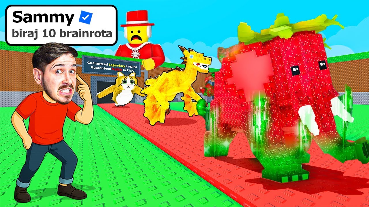 KOJEG GOD BRAINROTA ZATRAŽIM ADMIN GA STVORI U STEAL A BRAINROT!!!
