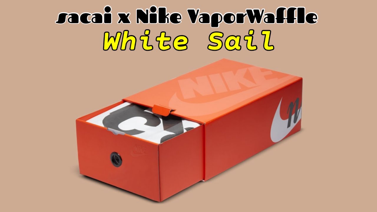 sacai x Nike VaporWaffle WHITE SAIL 2022