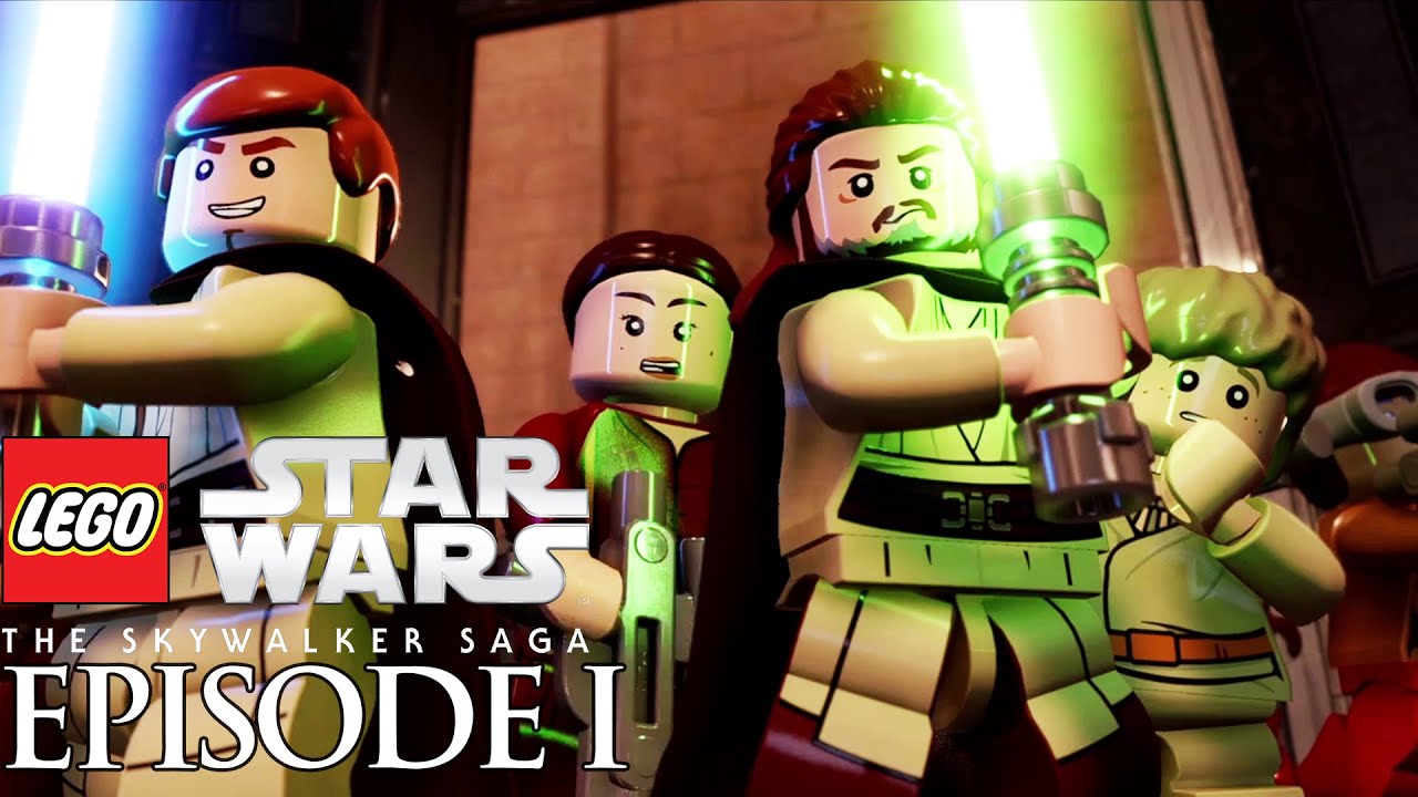 LEGO Star Wars: The Skywalker Saga Gameplay Walkthrough Part 1 - Episode 1 PS5