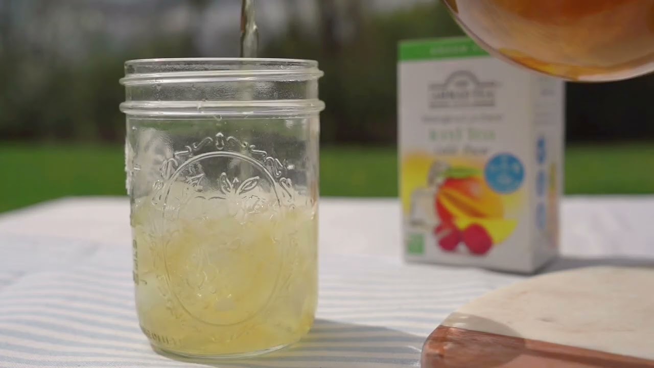 Ahmad Tea USA: Cold Brew Mango Lychee Tea