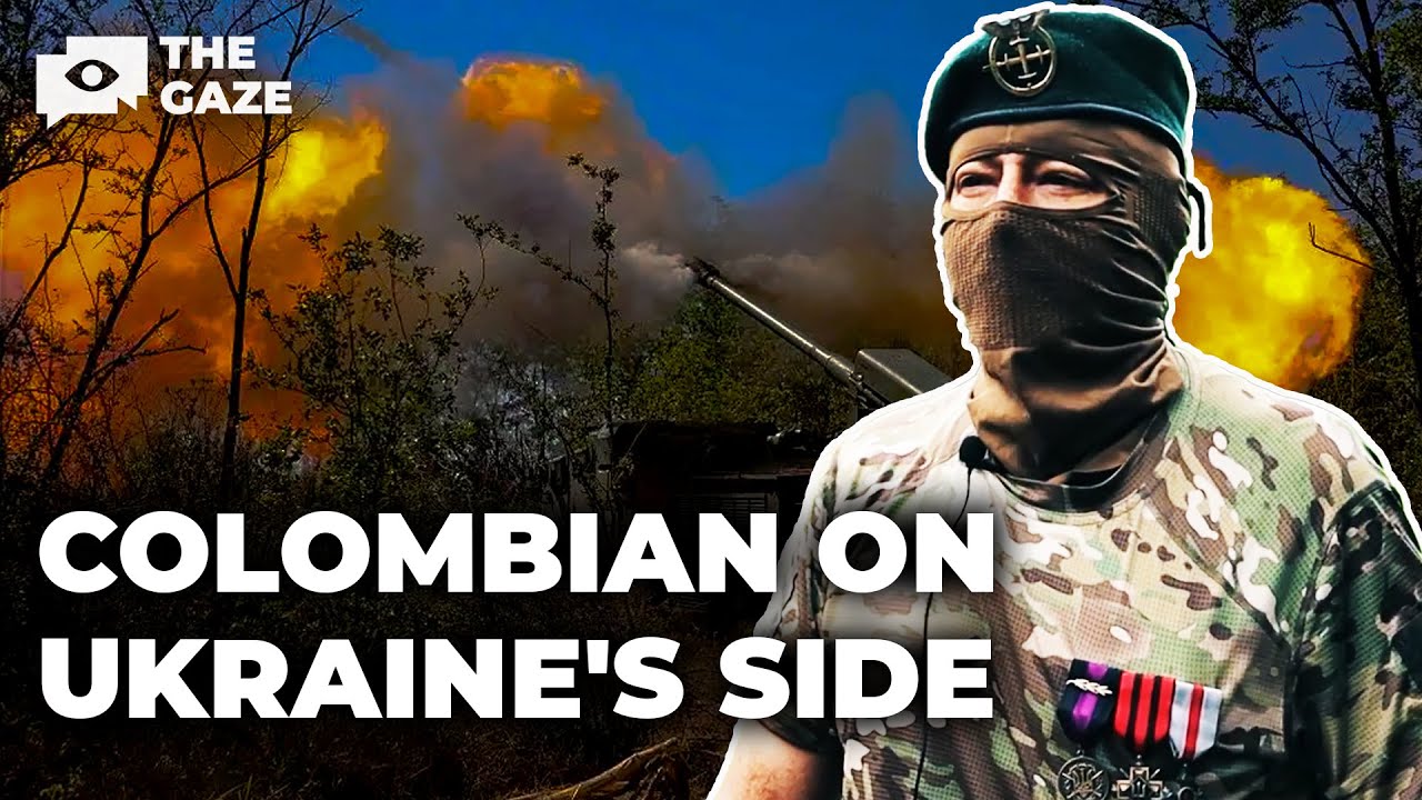 SENSATION: Colombian in the Ukrainian army since 2022! 