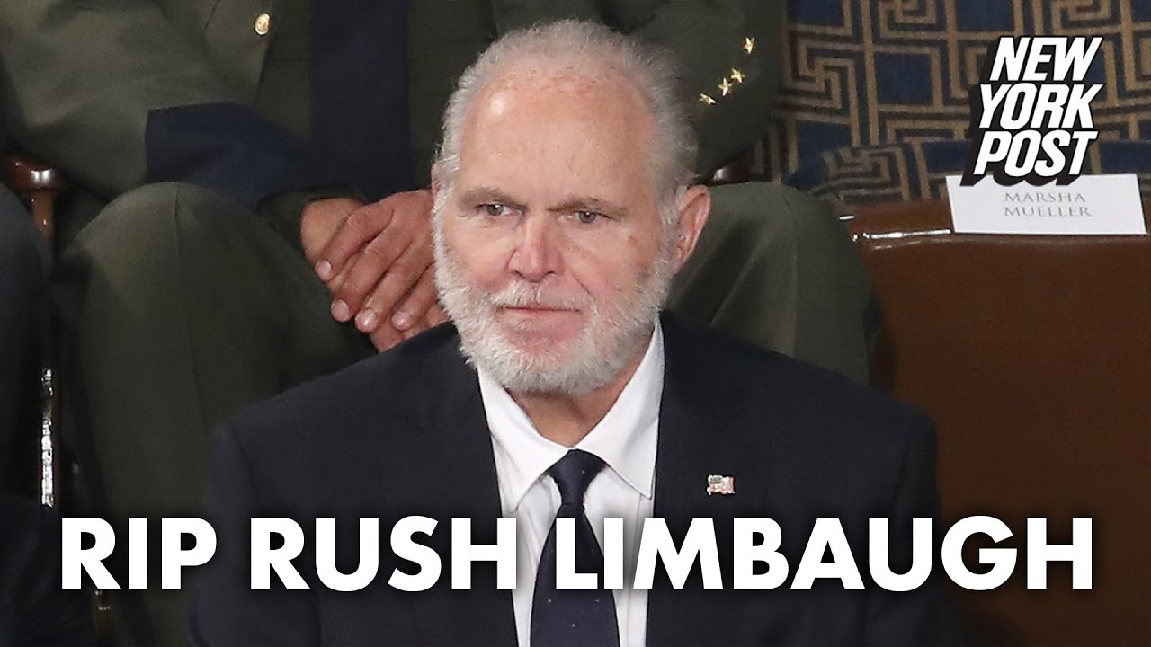 Rush Limbaugh, conservative radio host, dead at 70 | New York Post