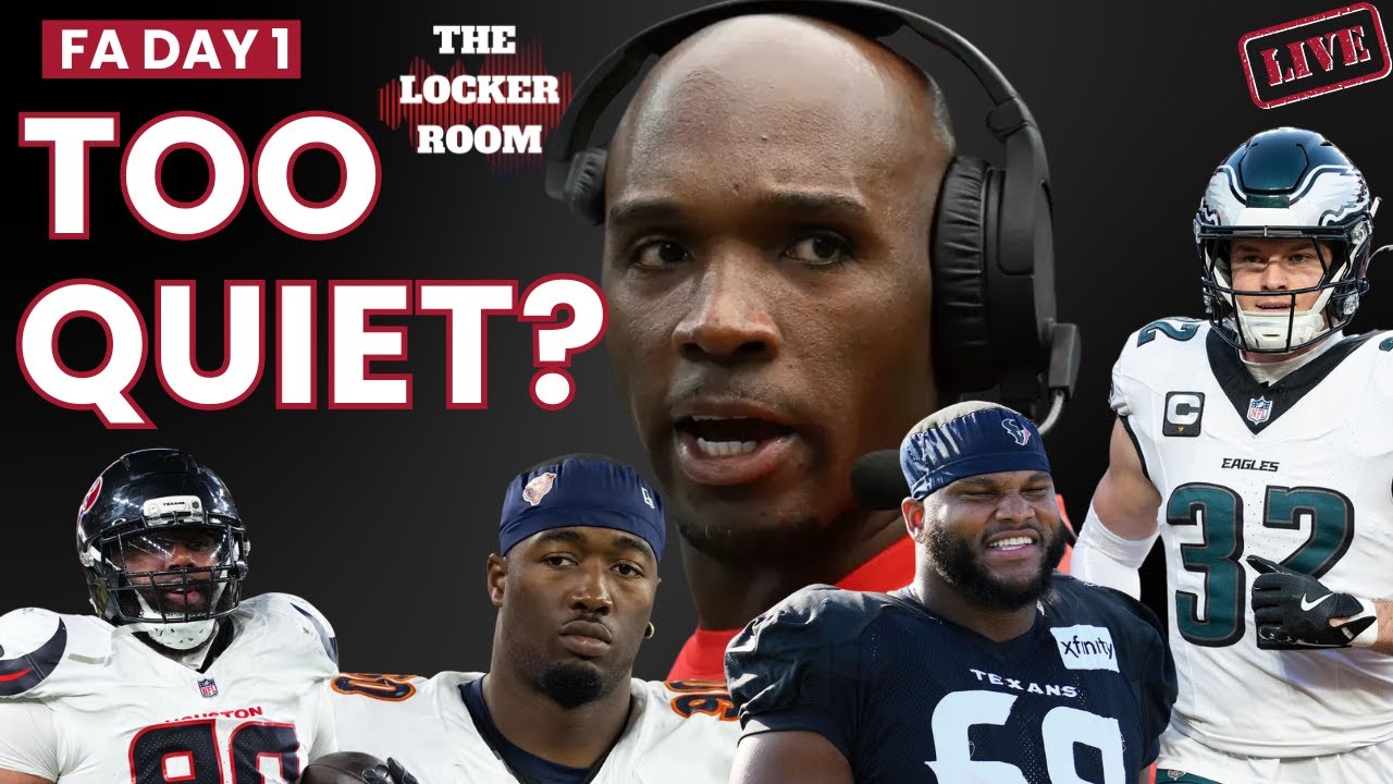 Run Back & Sit Back: Should Texans Have Been More AGGRESSIVE On Day One Of Free Agency?!