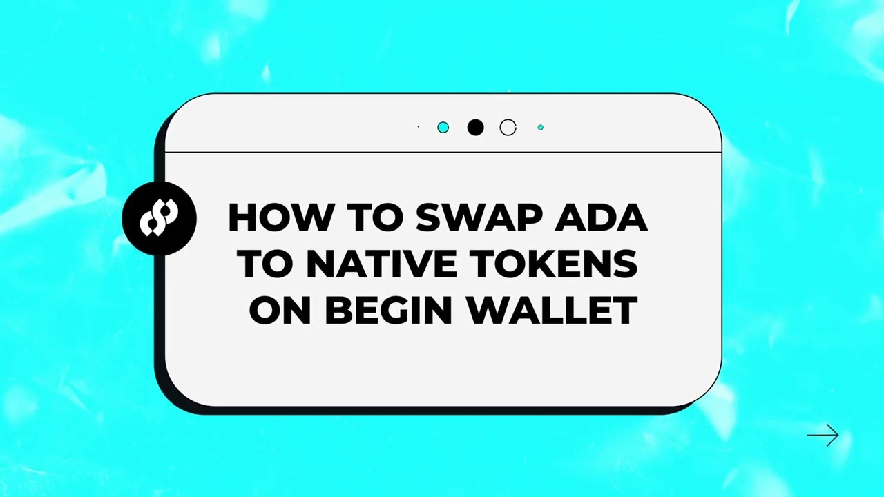 How to Swap ADA for Native Tokens in Begin Wallet | Easy Crypto Swap Tutorial