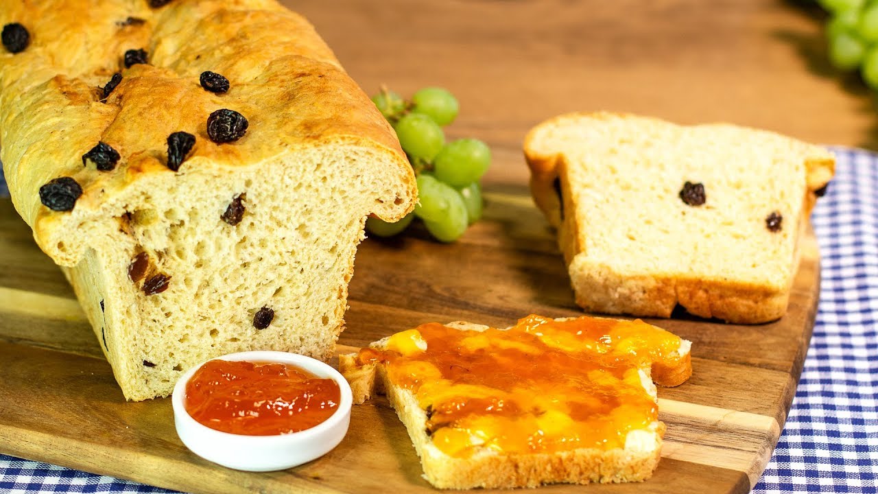 Weiches ROSINENBROT selber backen