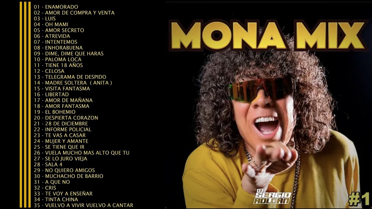 MONA MIX #1 - Enganchado de La Mona Jimenez - CMJ