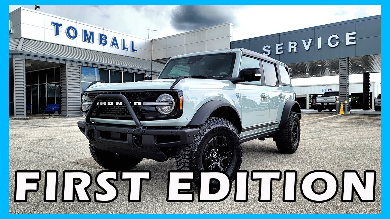 You have to see the new First Edition Ford Bronco!  Other 