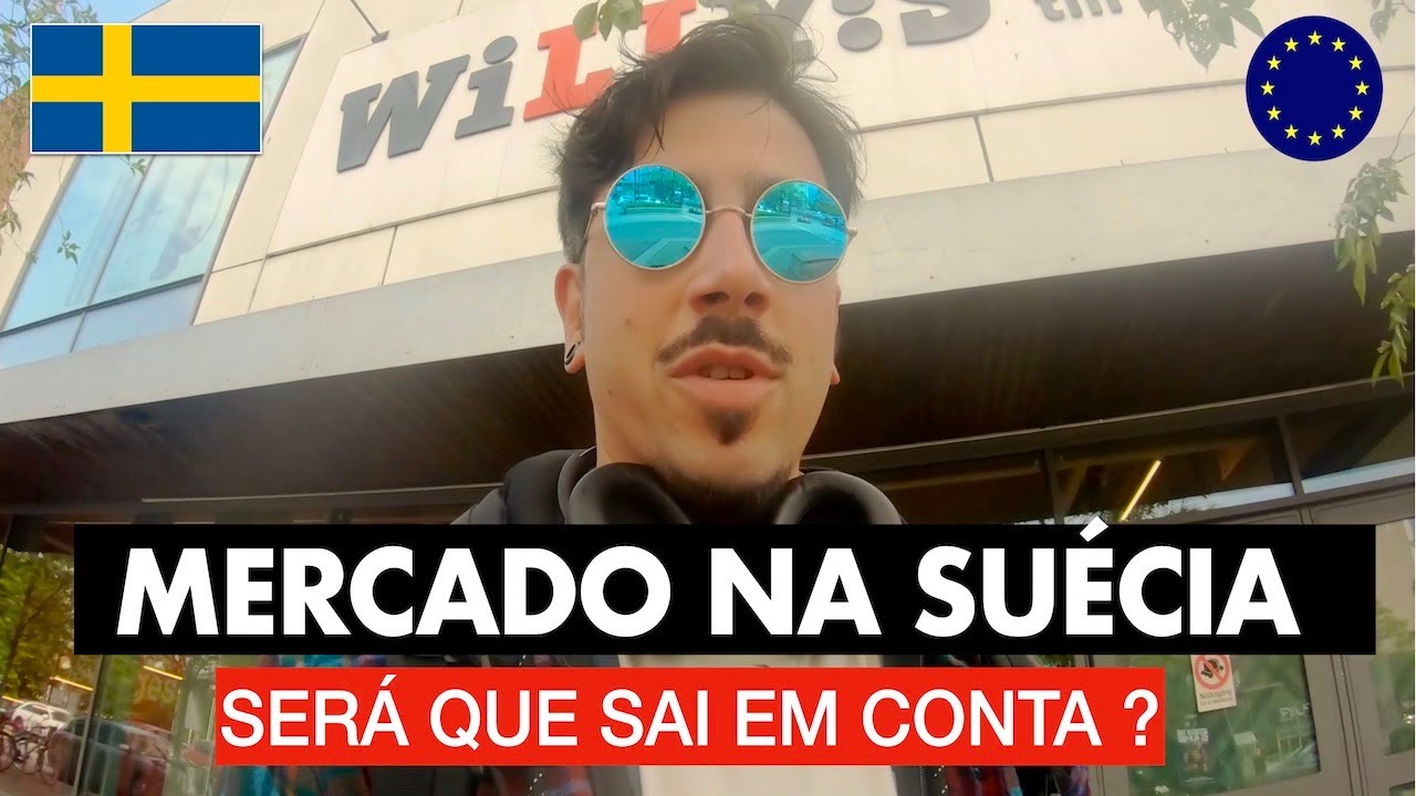 CUSTO DE VIDA NA SUÉCIA 2025 - UMA VISITA RÁPIDA AO MERCADO WILLYS