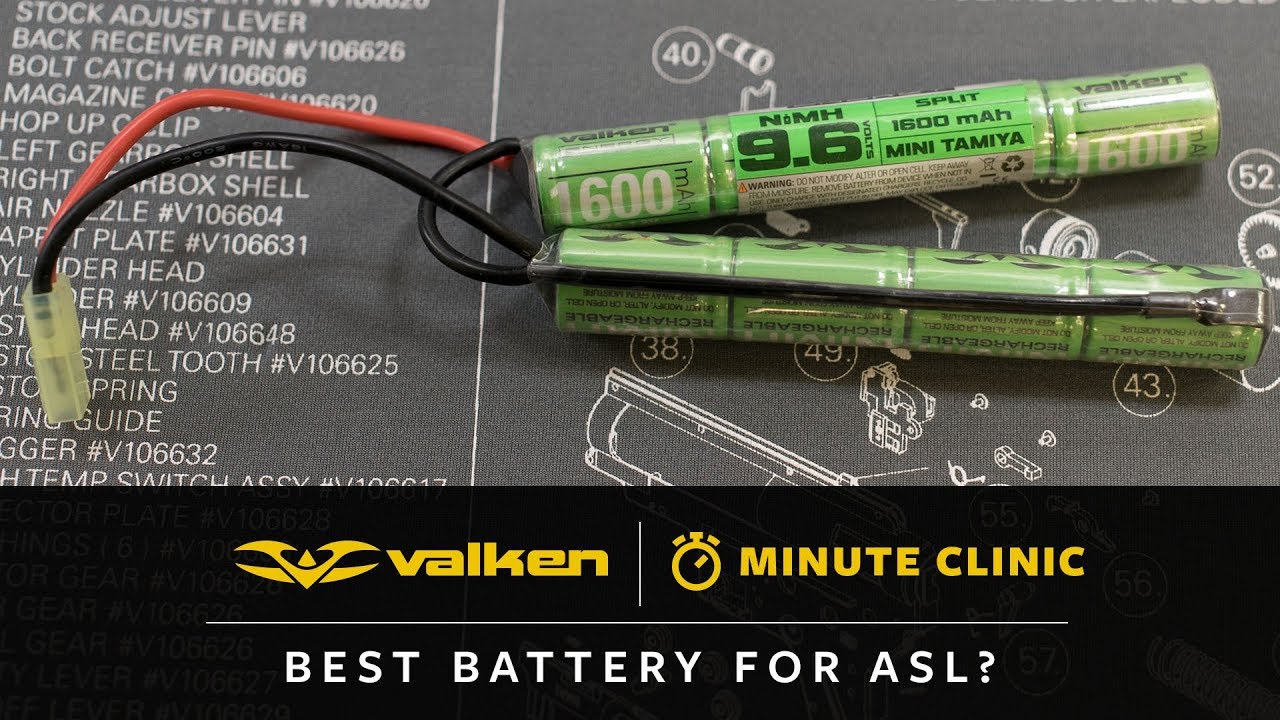 Best Battery for ASL and Battle Machine? - Valken Minute Clinic