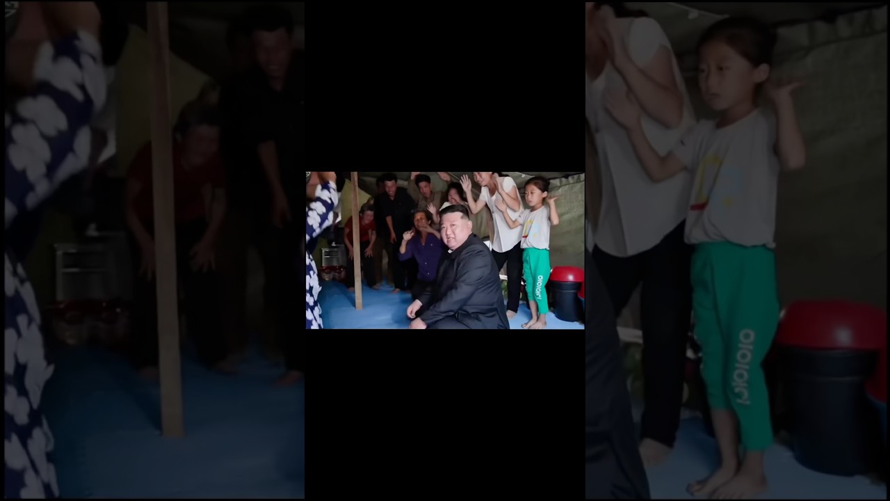 Supreme Leader Kim Jong-un visits his supporters#kimjongun #northkorea