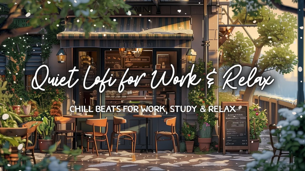 24/7 Cozy Lofi Café ☕❄️ Chill Beats for Focus, Study & Relax