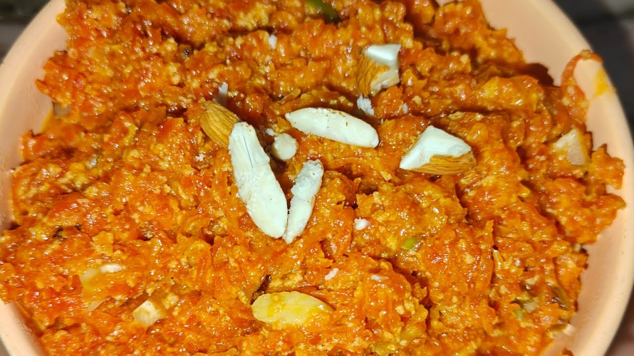 बिना मावा के हलवाई स्टाइल गाजर का हलवा। Halwai style gajar ka halwa 