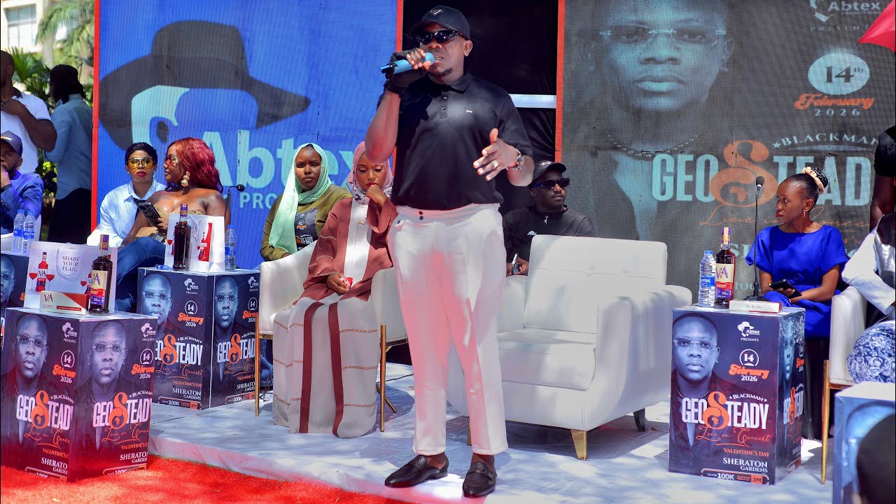 Geosteady’s Speech On His Press Conference At ￼ Sheraton Hotel