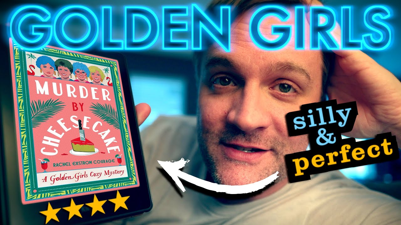 The new Golden Girls cozy mystery kept me up for two days 😱🔪🍰 | VLOG