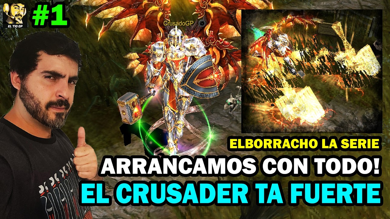 ARRANCAMOS LA AVENTURA CON EL CRUSADER DESDE LVL1 #1🔥😱 l Mu online S21.1