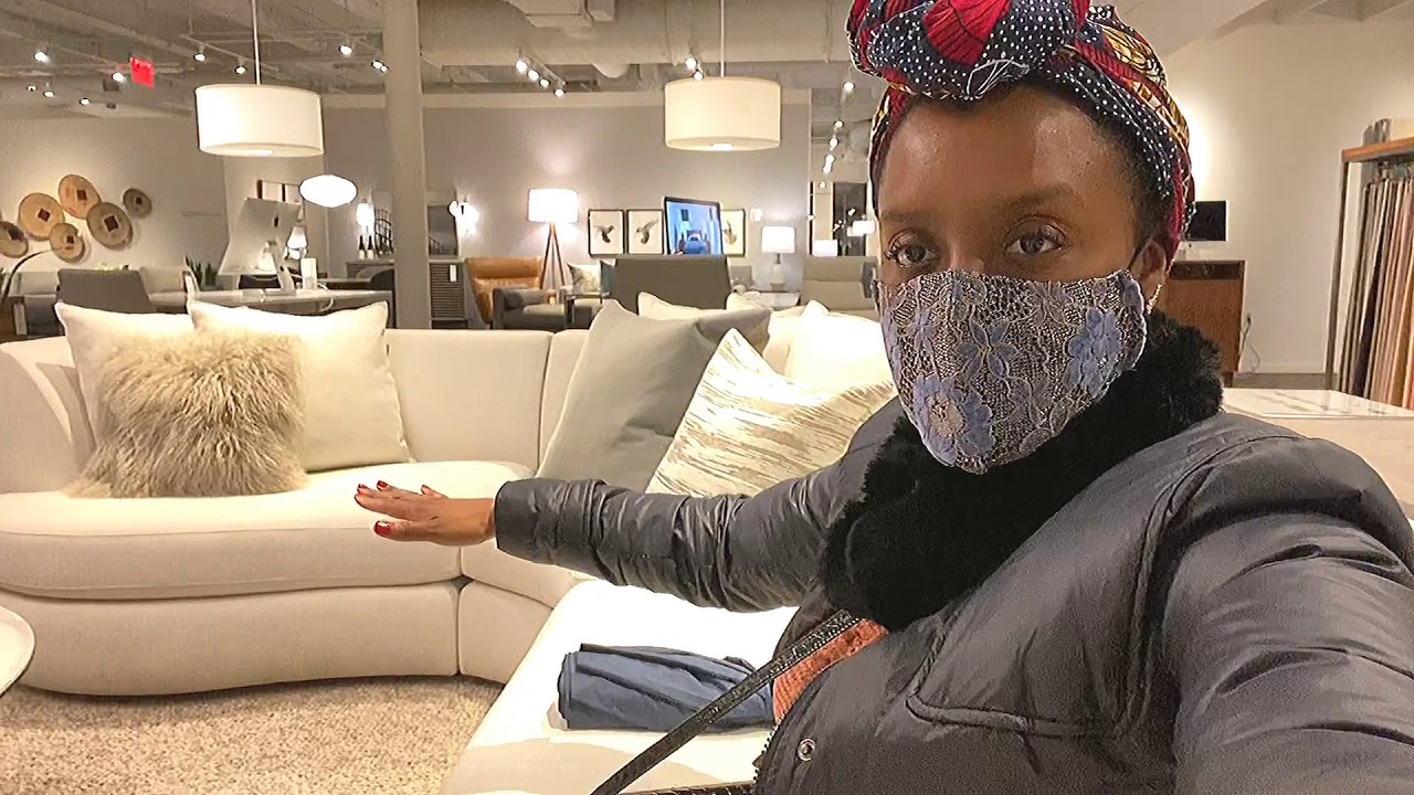 Couch shopping at Room and Board and West Elm in Manhattan