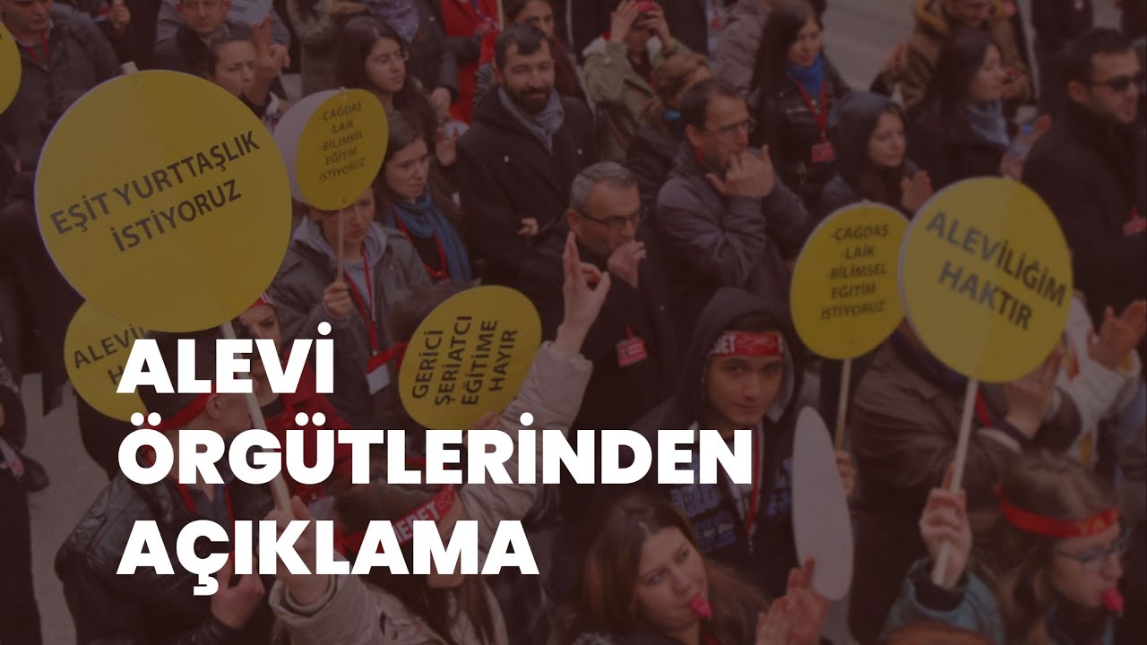 🔴 #CANLI - Alevi örgütlerinden basın toplantısı