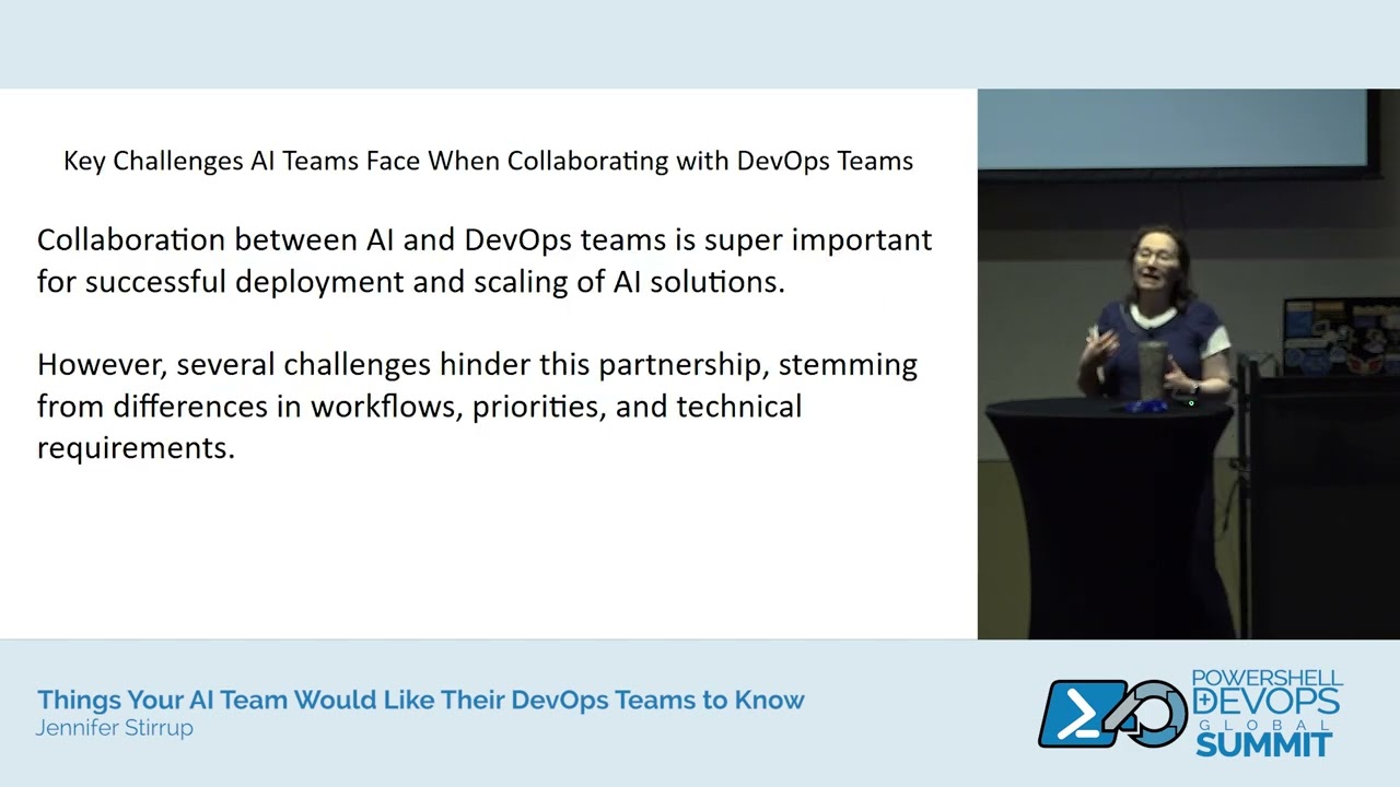 Things Your AI Team Would Like Their DevOps Teams to Know by Jennifer Stirrup