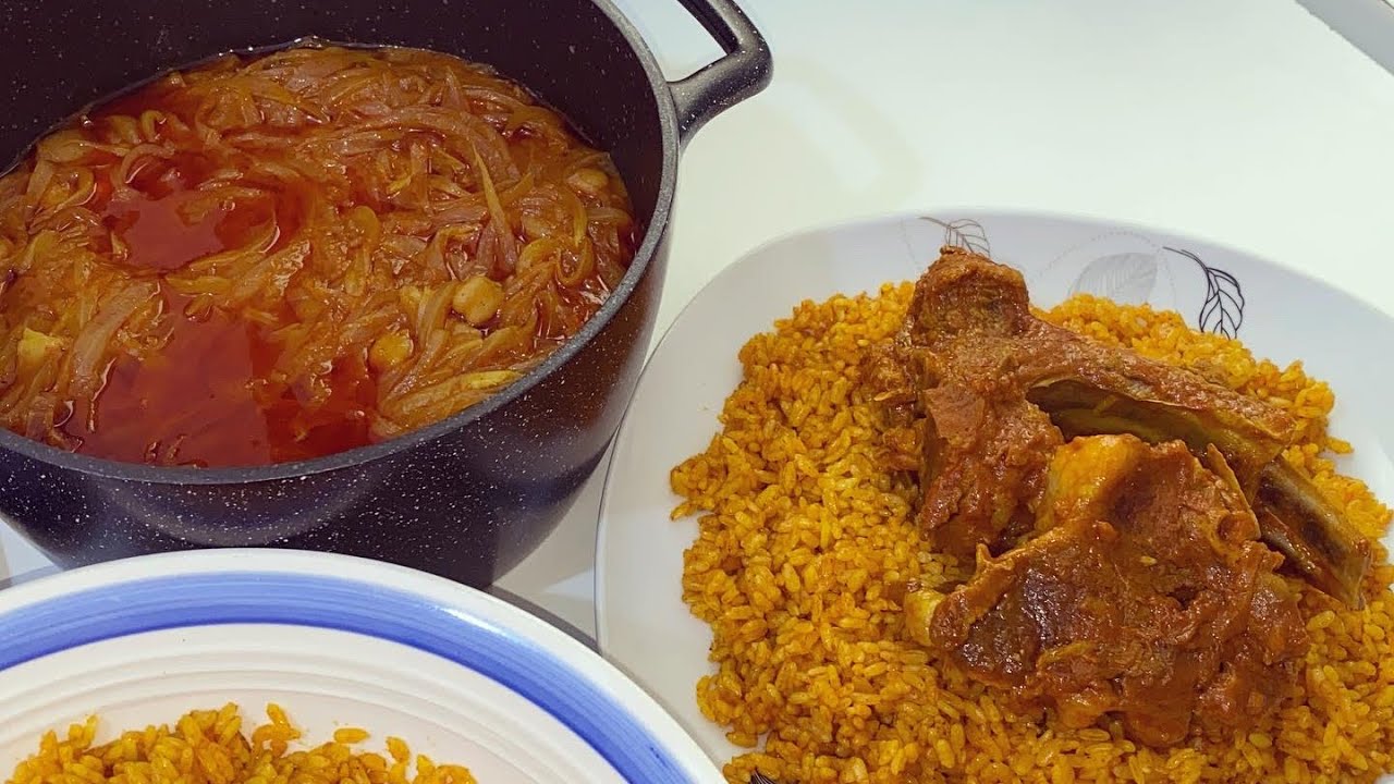 الأرز على الطريقة الليبية - أرز بالبصلة او الأرز المسقي | ليبيا