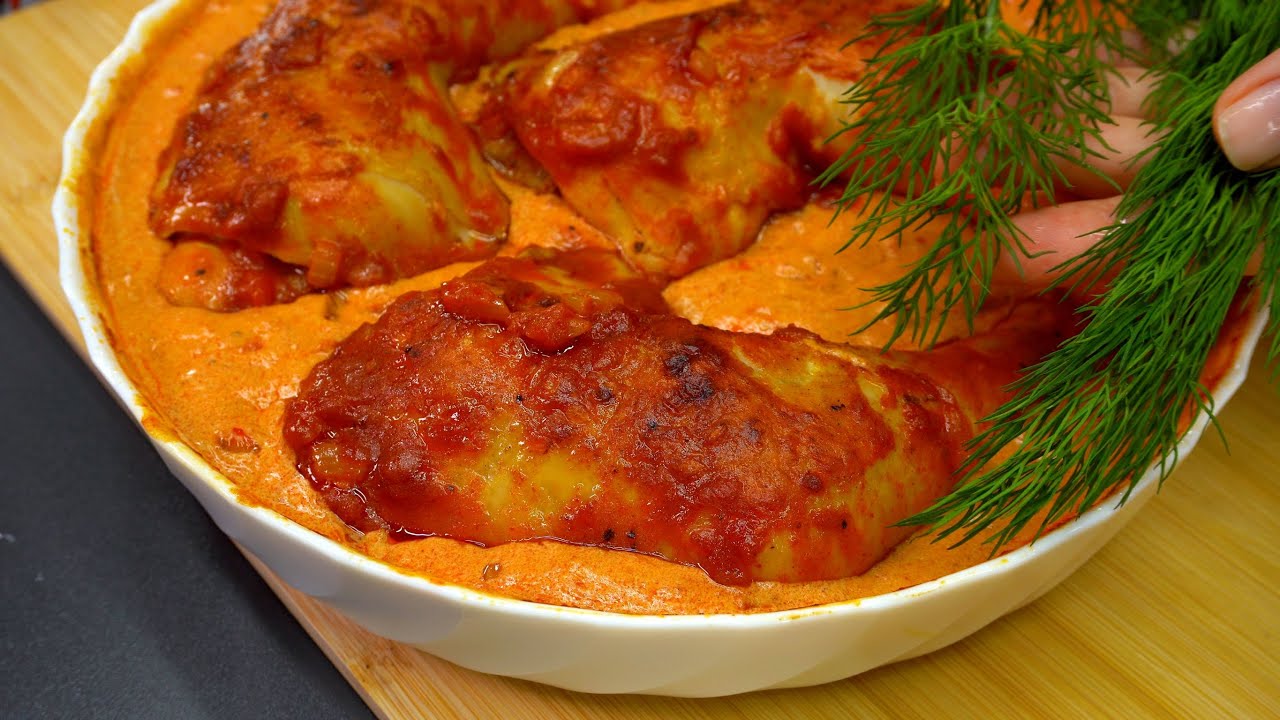 Я никогда не ела такой вкусной курицы! Рецепт курицы по-венгерски!